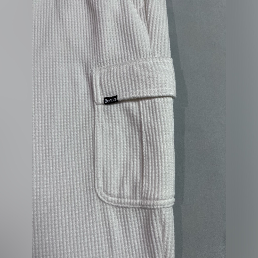 Bench Waffle White Jogging Pants NWOT - Picture 5 of 5